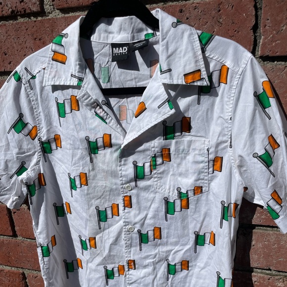 Irish Flag Button Up - Picture 5 of 9